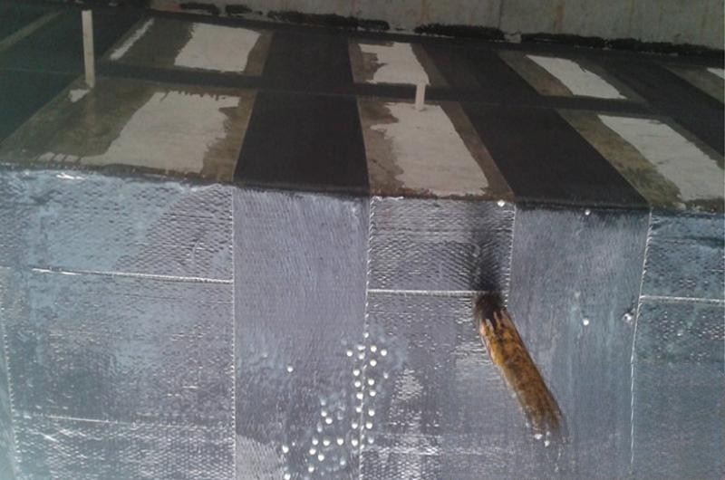 舒城楼板使用碳纤维加固